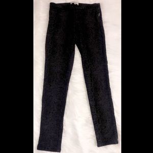Black Snake print pants. Size M.